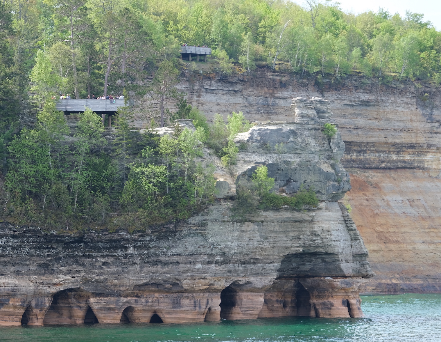 Miners Castle Rock Formation
