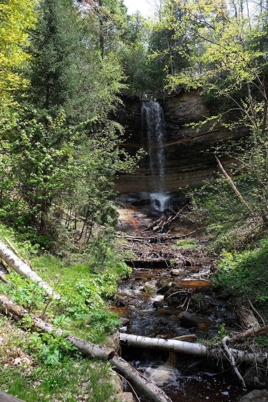 Munising Falls waterfall