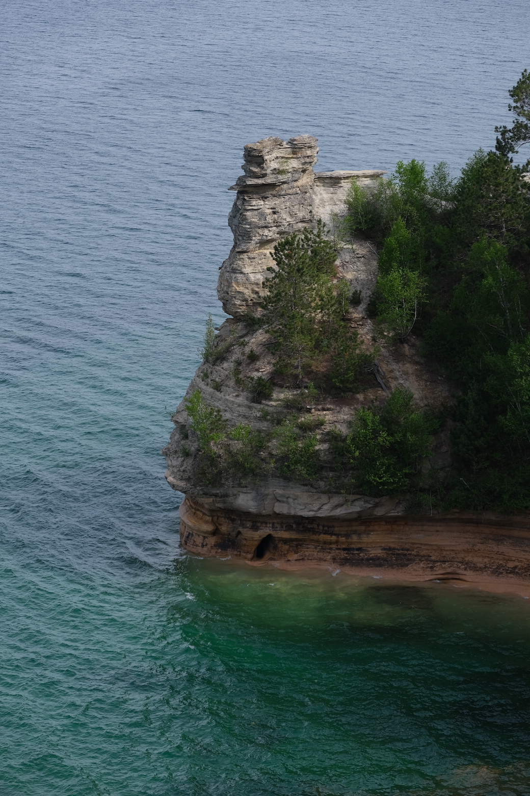 Zoom on Miners Castle