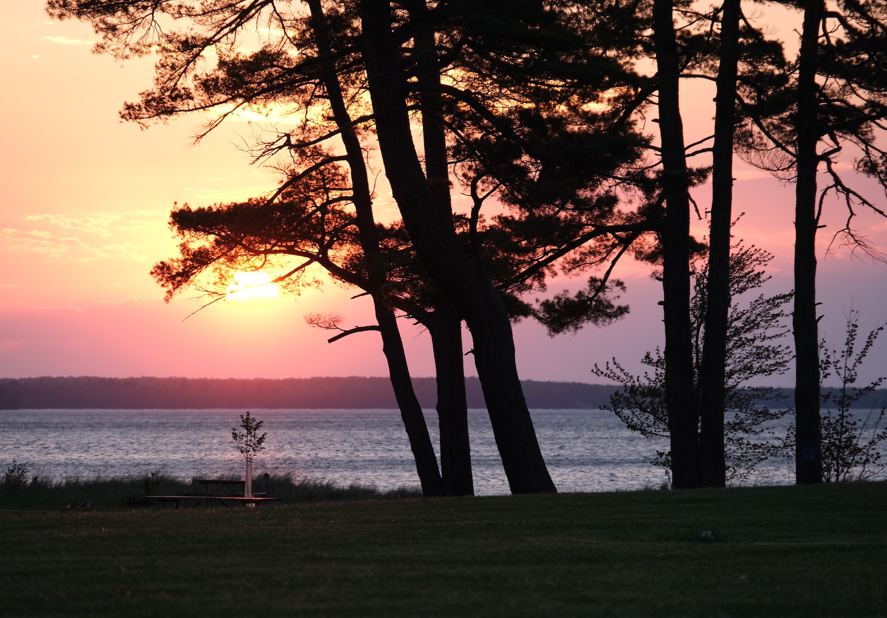 Sunset over Lake Superior