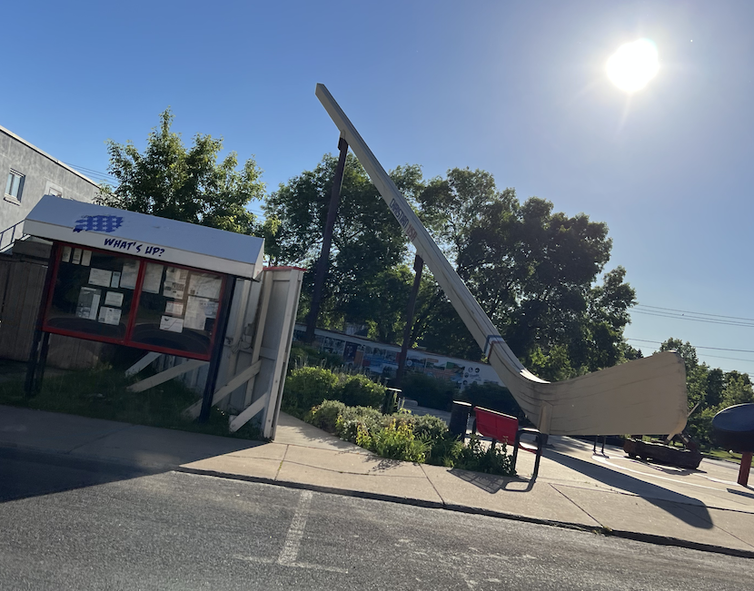 World&rsquo;s Largest Hockey Stick