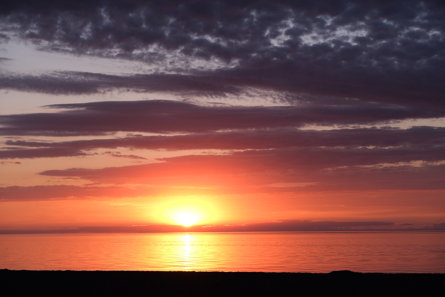Sunset at Breakers Beach