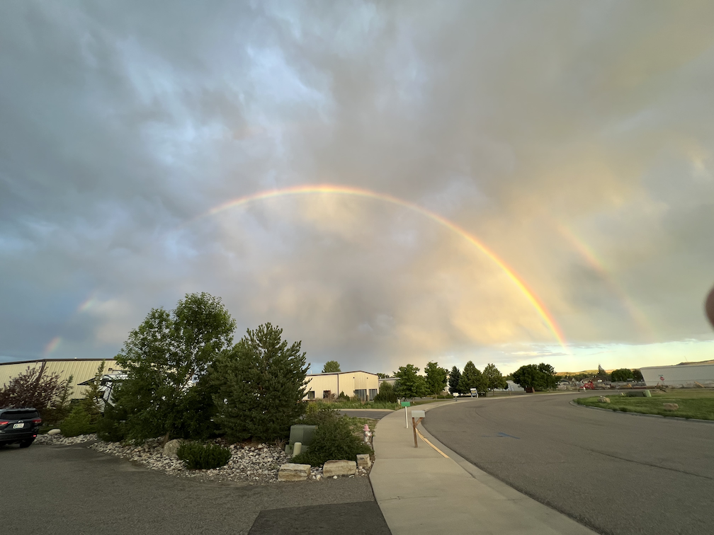 Partial Double Rainbow