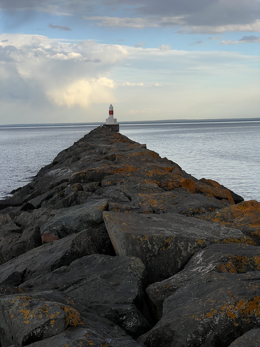 Presque Isle Harbor Breakwater Light