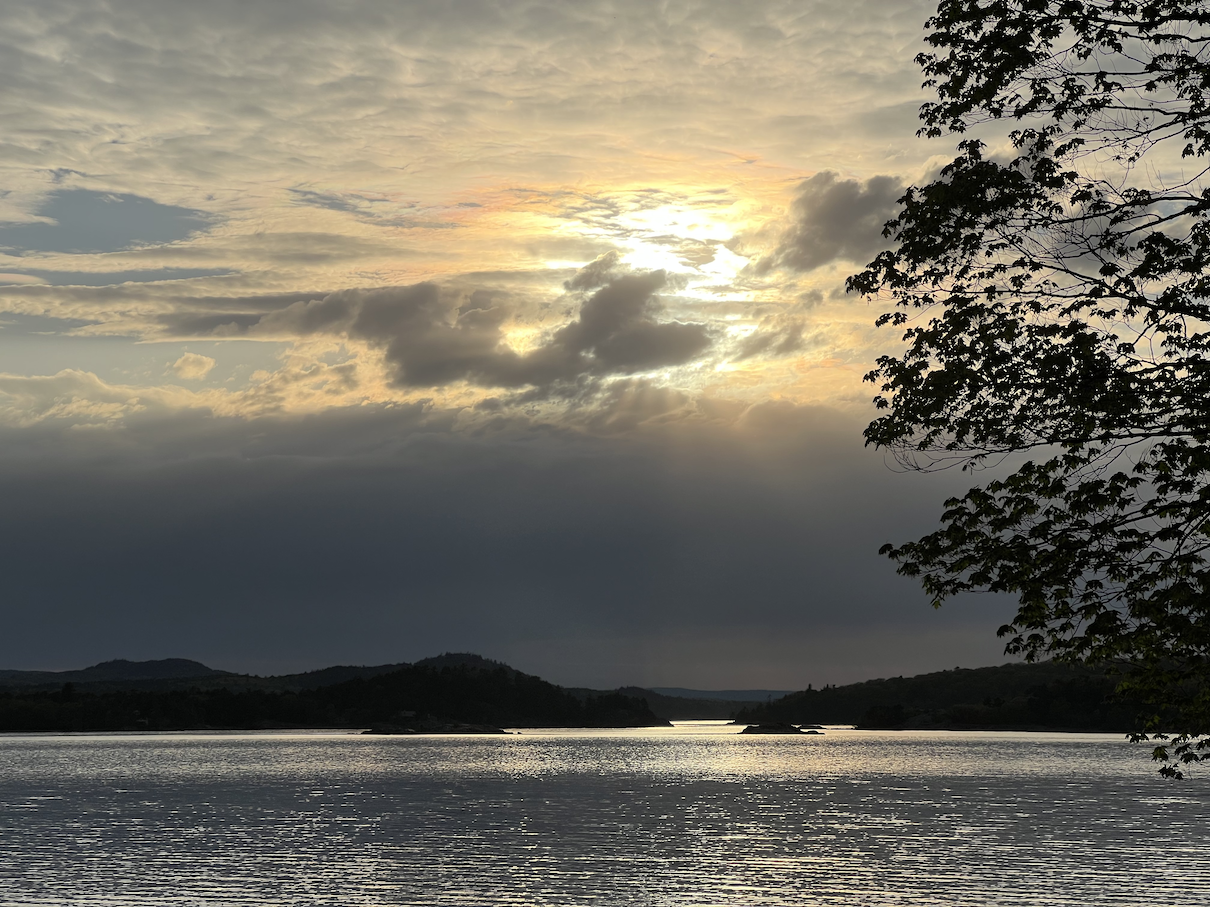 Sunset from Presque Isle