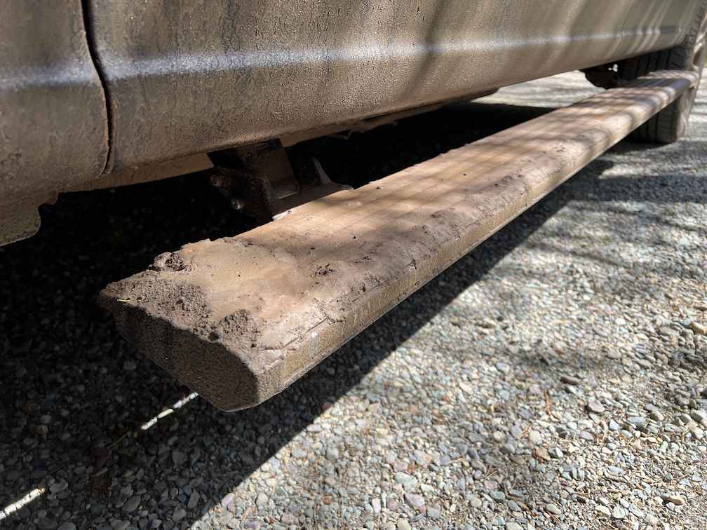 Muddy truck