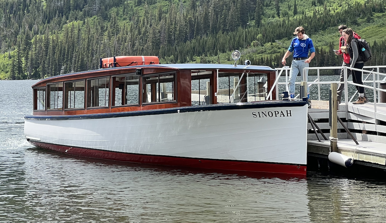 Sinopah on Two Medicine Lake