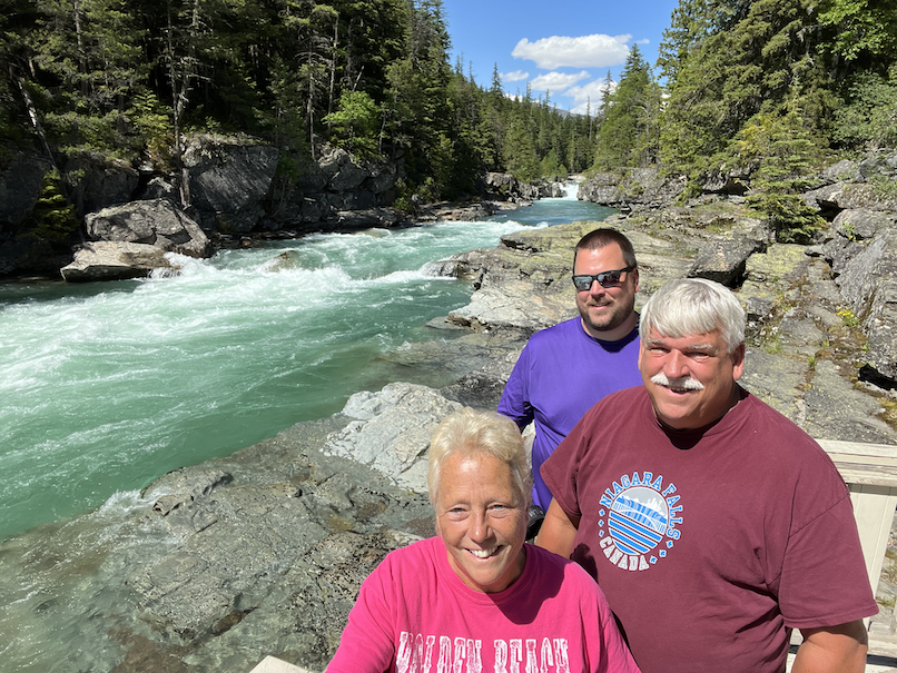 Mom, Dad, and I on GttSR