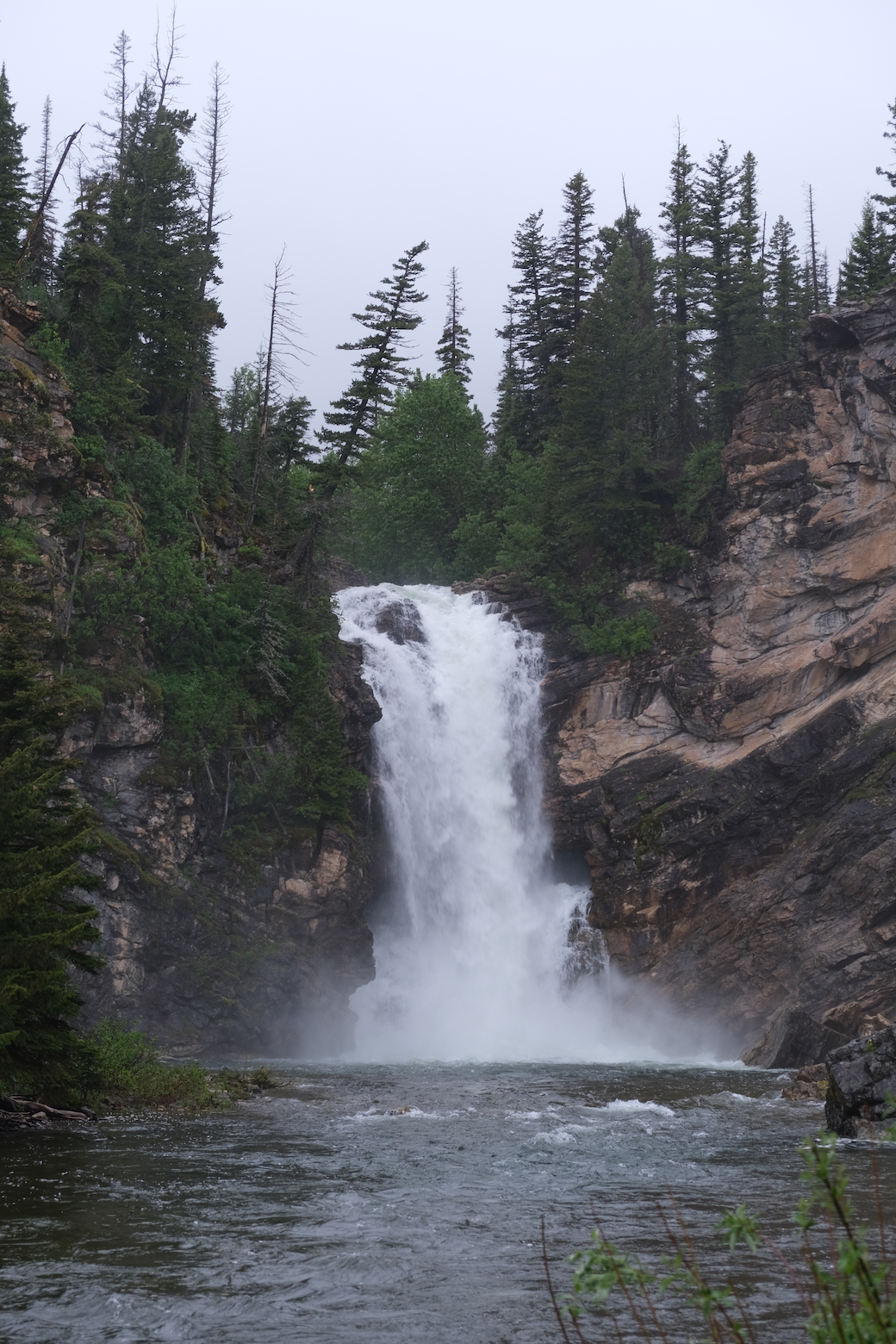 Running Eagle Falls