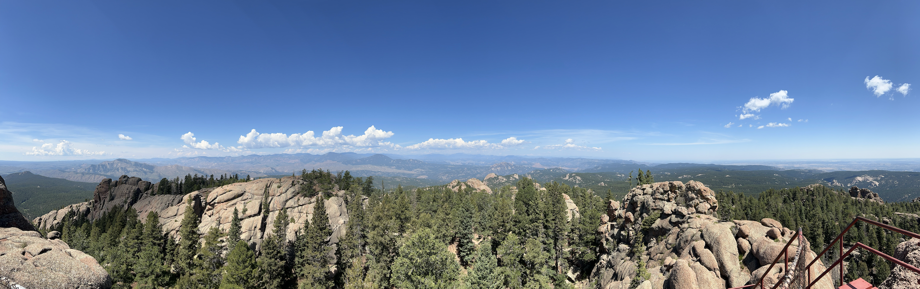 View from Devils Head lookout