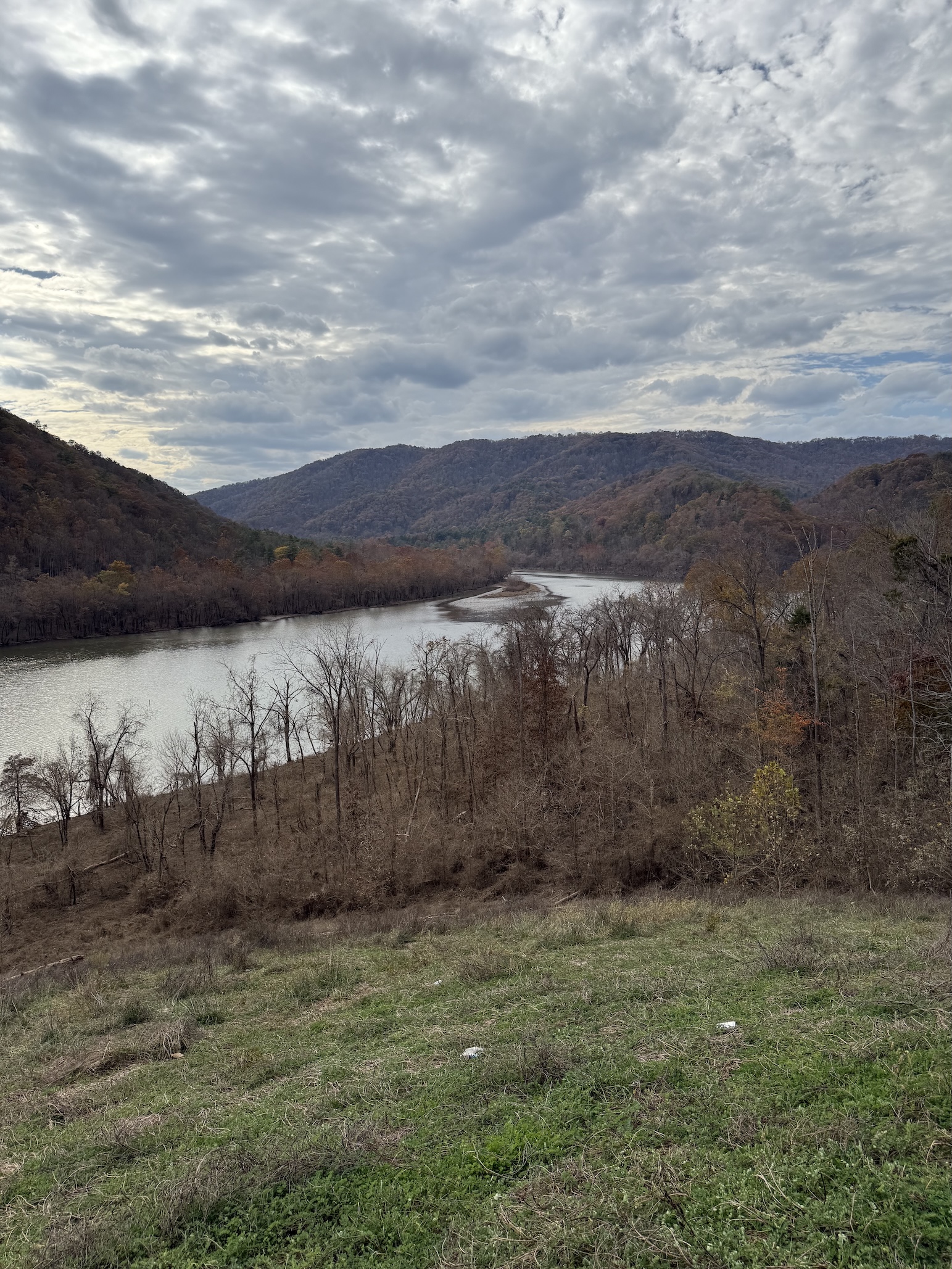 View of the Bluestone River from Bluestone State Park