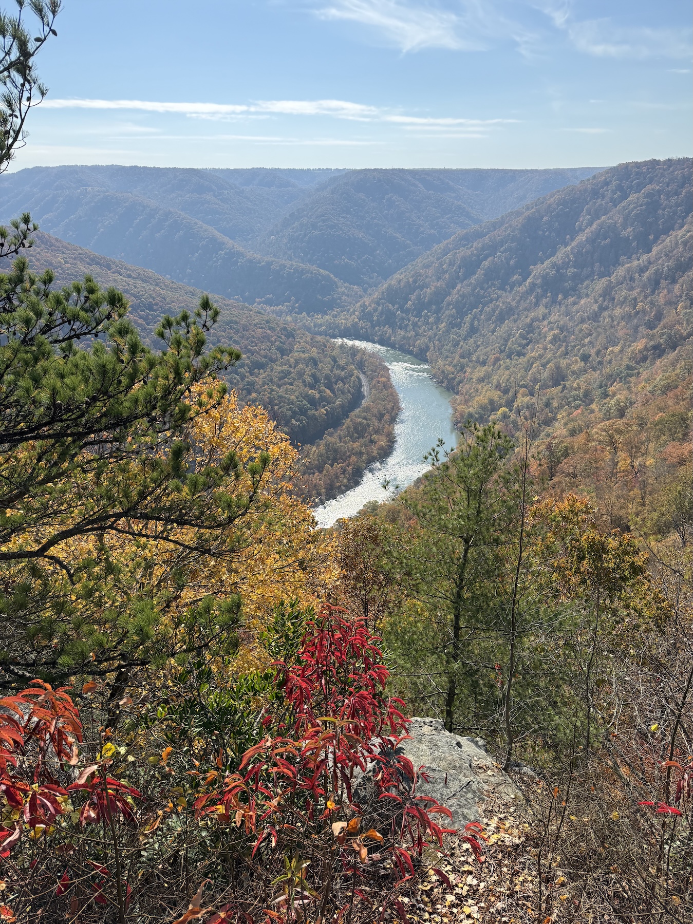 View of the gorge from Turkey Spur