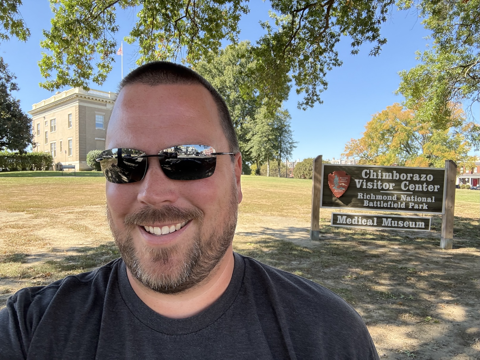 Me in front of the Chimborazo sign